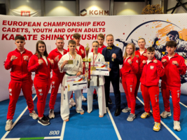 Zawodnicy Tarnowskiego Klubu Karate