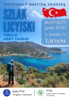 Plakat spotkania z Martyną Zgierską