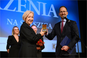 Wręczenie Tarnowskiego Dukata p. Marii Wardyń