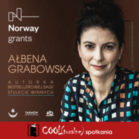 Plakat "COOL(turalnego) spotkania z Ałbeną Grabowską