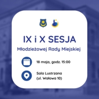Zapowiedź IX i X sesji zwyczajnej Młodzieżowej Rady Miejskiej w Tarnowie