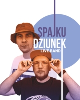 Plakat koncertu Spajku/Dziunek + Live Band