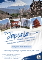 Plakat wykładu o Japonii