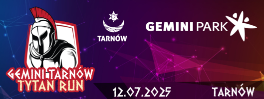 Plakat Gemini Tarnów Tytan Run