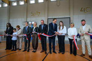 Otwarcie nowej hali sportowej w Mościcach ZSO nr 1
