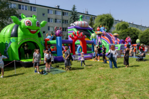 Piknik rodzinny na osiedlu Jasna