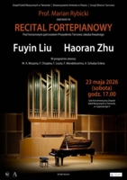 Plakat recitalu fortepianowego