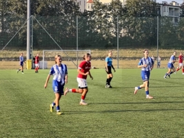 Mecz Centralnej Ligi Juniorek U-16 w piłce nożnej: UKS Wisła Kraków - TS Iskra Tarnów