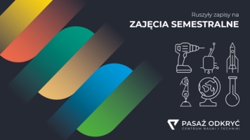grafika Pasaż Odkryć - nowy semestr