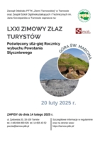Plakat LXXI Zimowego Złazu Turystów