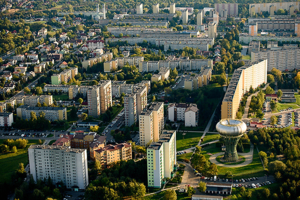 Tarnów widziany z góry
