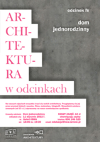 Architektura w odcinkach