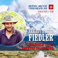 Plakat spotkania z Arkadym Pawłem Fiedlerem