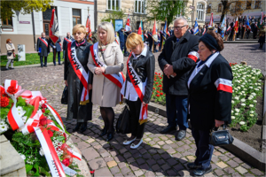 Uroczystość uczczenia pamięci zamordowanych w Katyniu