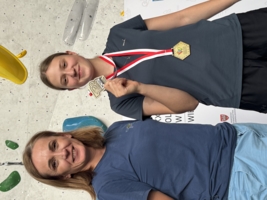 Edyta Tarczoń z trenerką Edytą Ropek