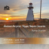 Plakat spotkania z Anną Domin
