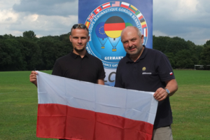 Załoga balonowa Mateusz Rękas (z lewej) - Jacek Bogdański