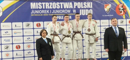 Medaliści Mistrzostw Polski juniorów w judo w kategorii 55 kg