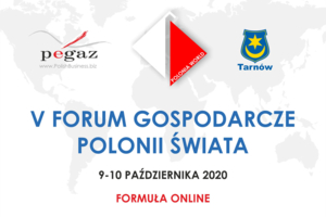 Baner V Forum Gospodarczego Polonii Świata