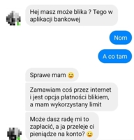 Rozmowa na messengerze