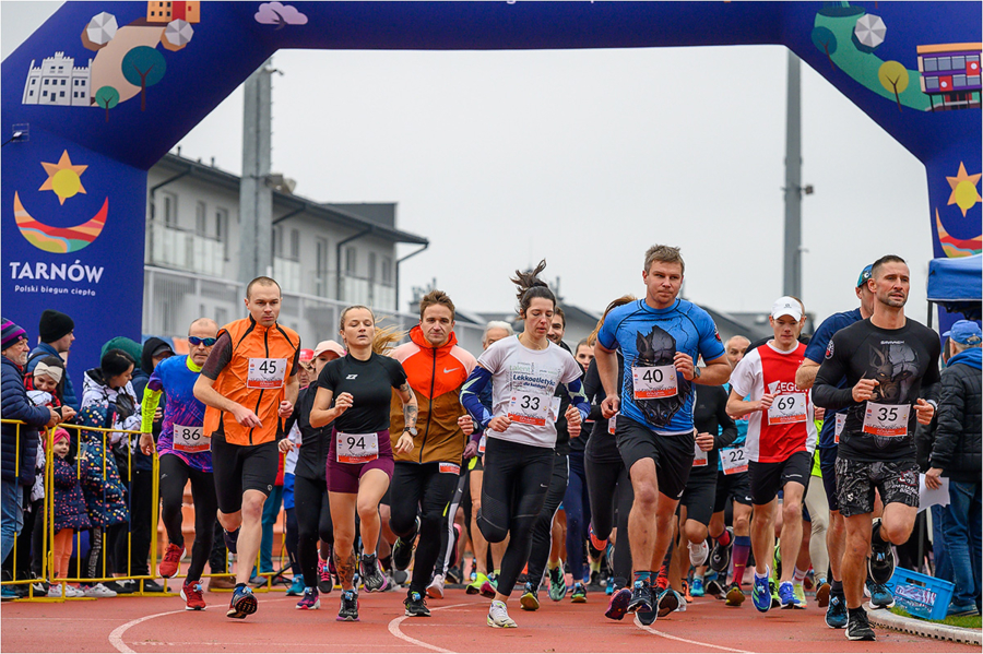 Start do XXVIII Biegu Sokołów