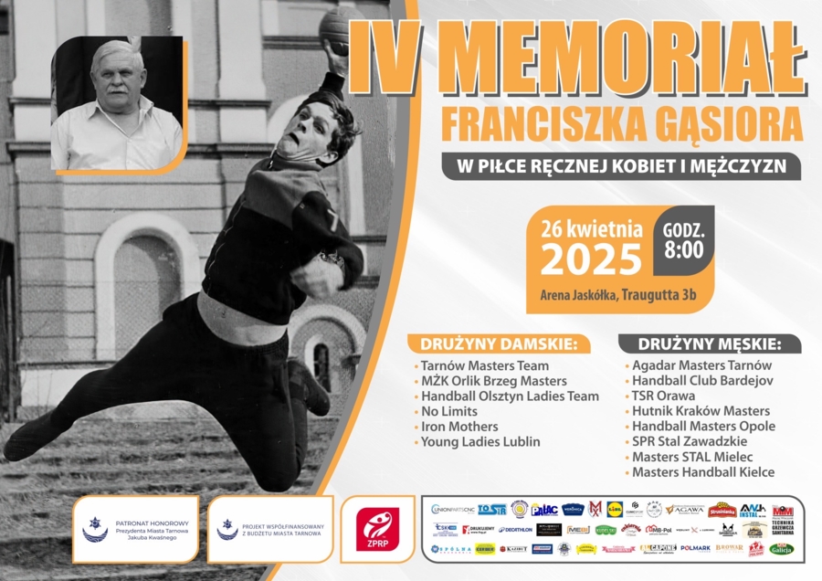 Plakat IV Memoriału Franciszka Gąsiora