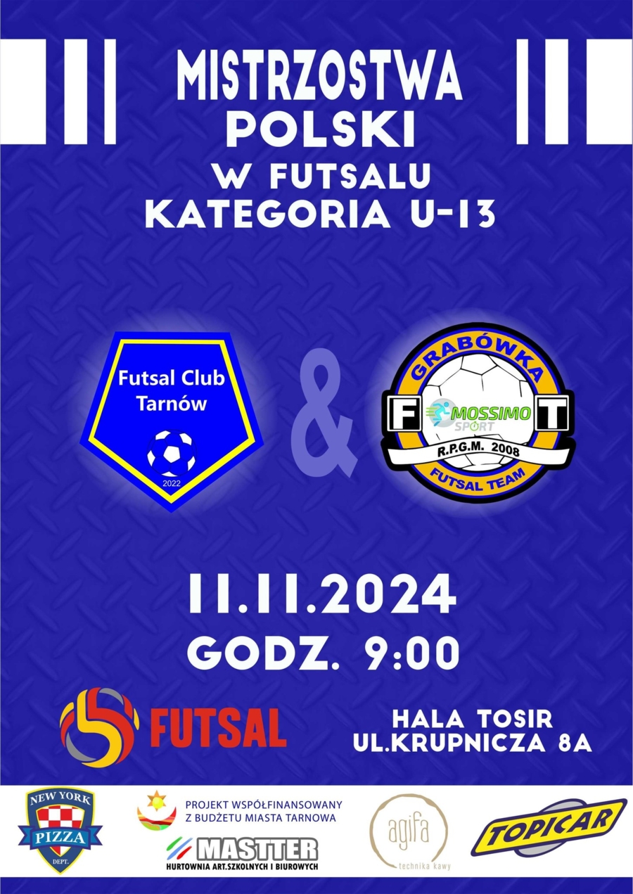 Plakat eliminacji MMP w futsalu