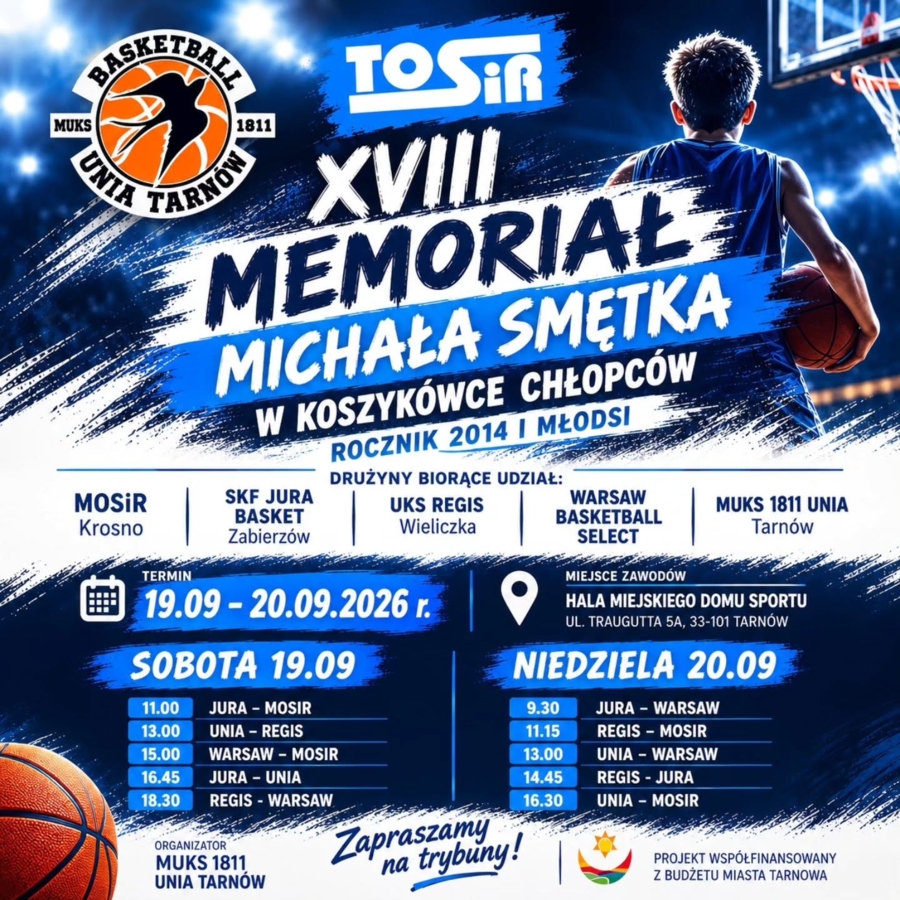 Plakat Memoriału Michała Smętka