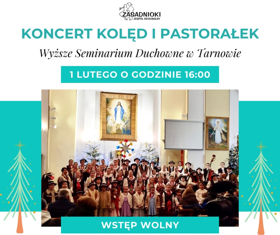 Plakat koncertu Zasadnioków