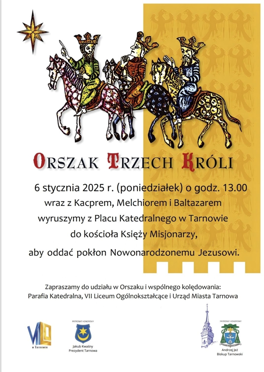 Plakat Orszaku Trzech Króli