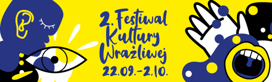 Plakat Festiwalu Kultury Wrażliwej