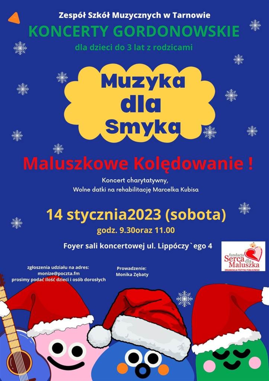 Plakat koncertu gordonowskiego