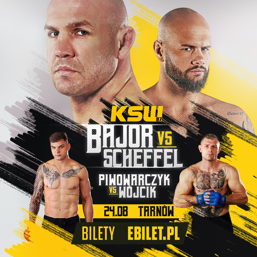 Plakat gali KSW