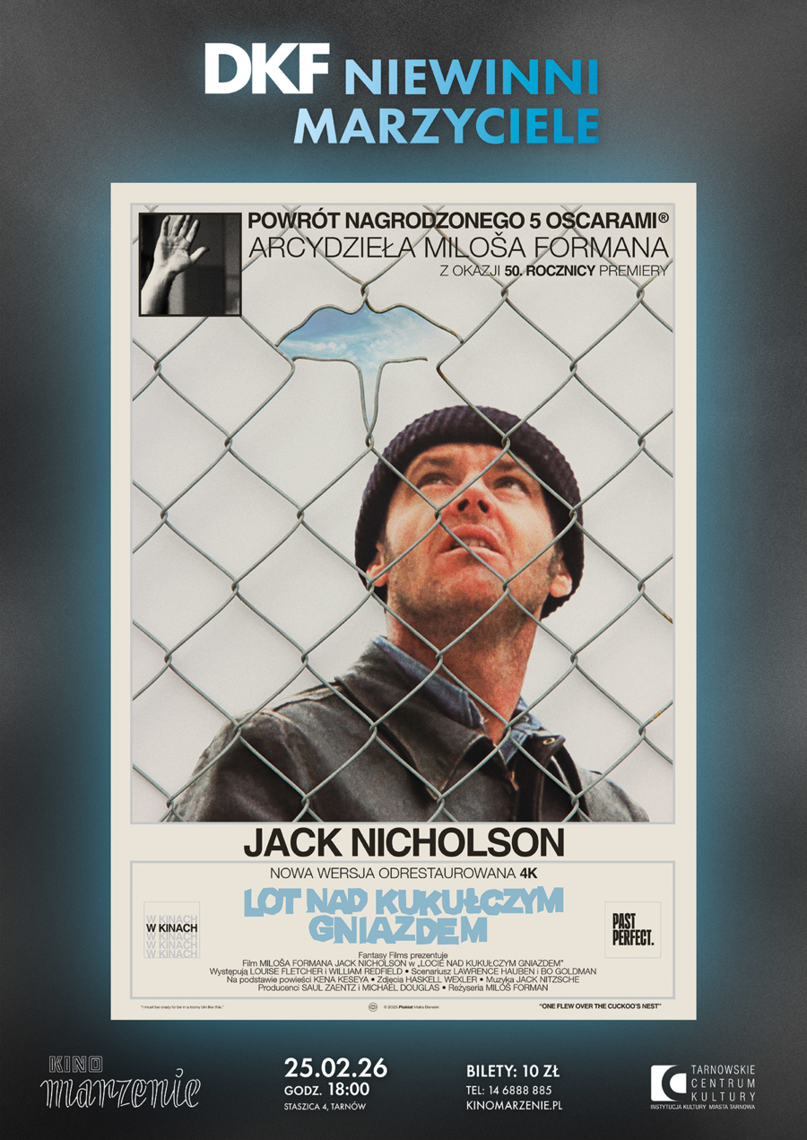 Plakat "Lotu nad kukułczym gniazdem