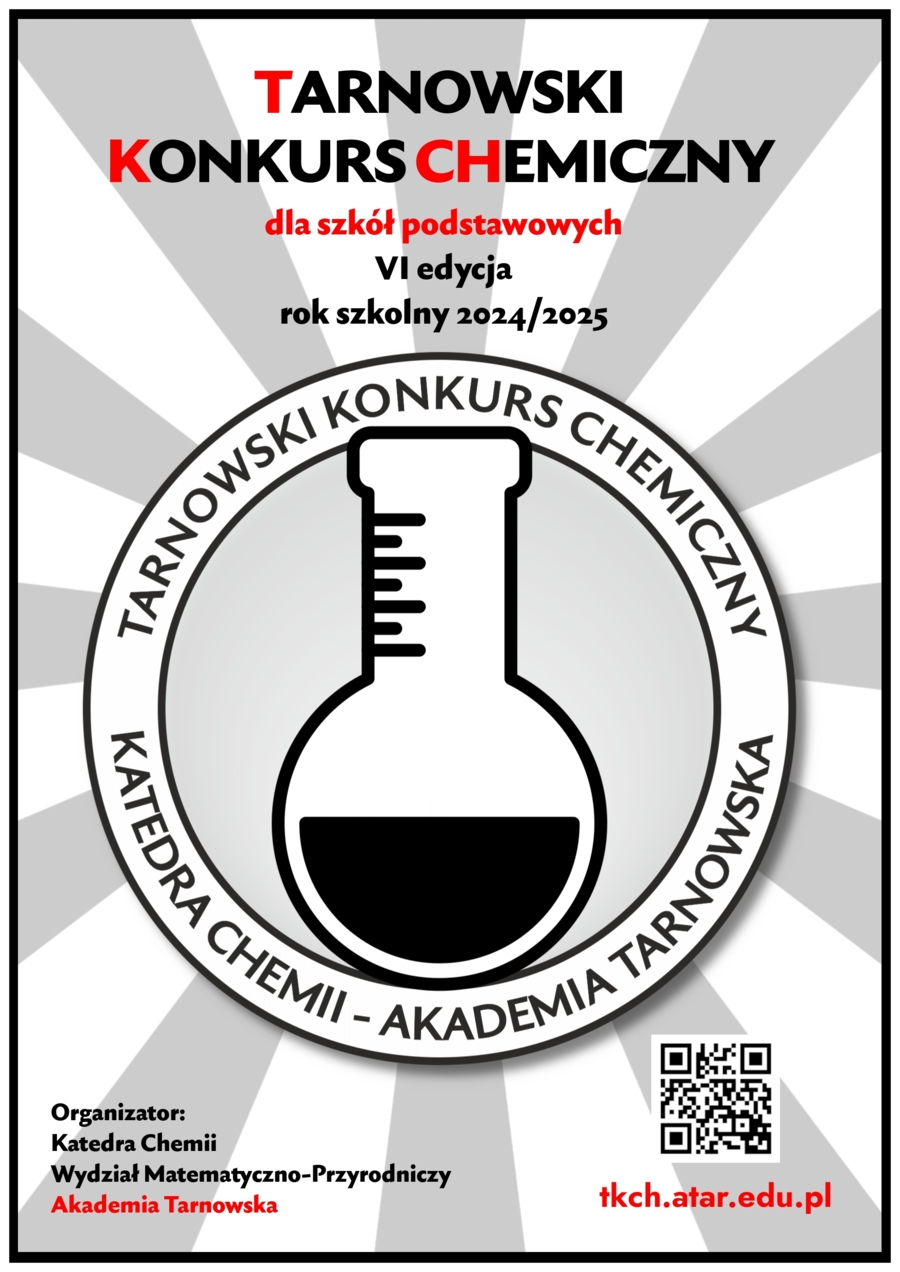 Plakat Tarnowskiego Konkursu Chemicznego