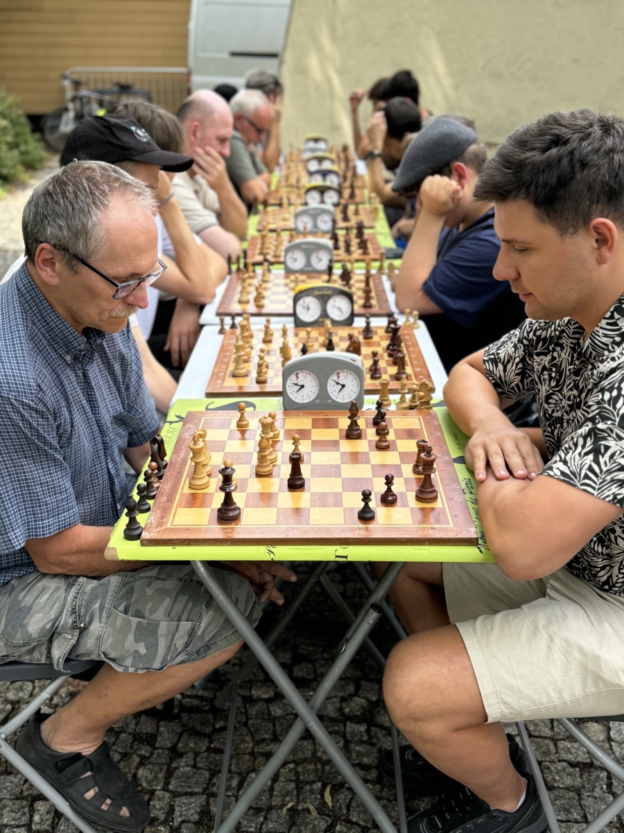 Turniej szachowy w Amfiteatrze Letnim