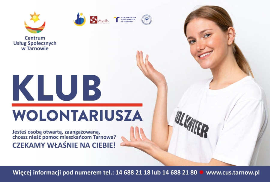 Plakat Klubu Wolontariusza