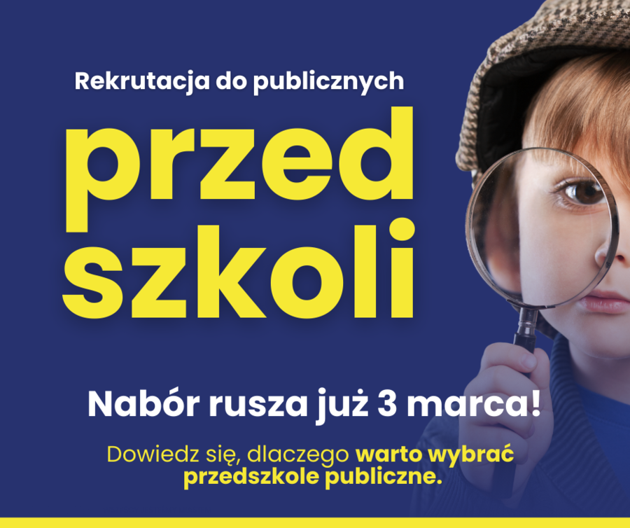 grafika - rekrutacja do przedszkoli