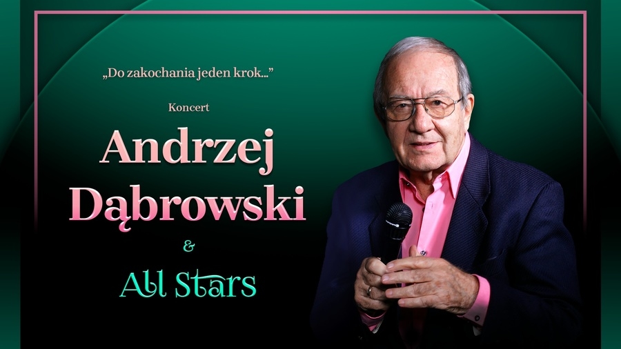 Plakat koncertu Andrzej Dąbrowski & All Stars