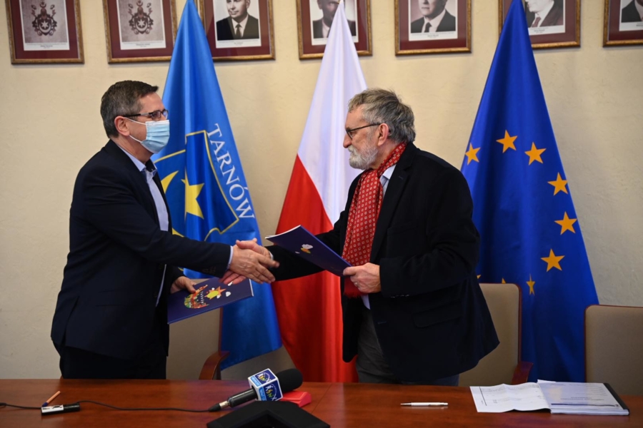 Prezydent Roman Ciepiela i Adam Bartosz podpisali list intencyjny w sprawie modernizacji Bimy