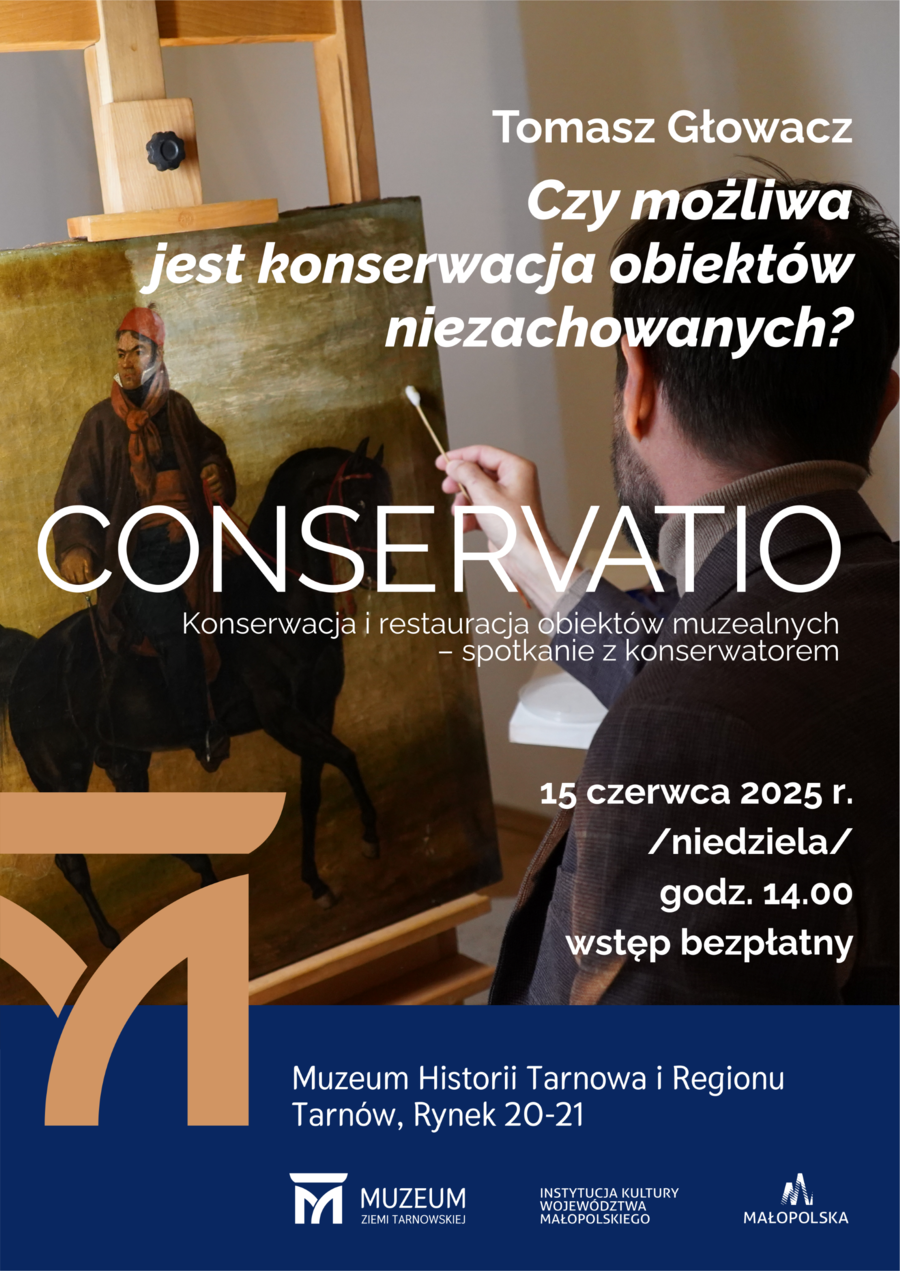 Plakat spotkania z Tomaszem Głowaczem