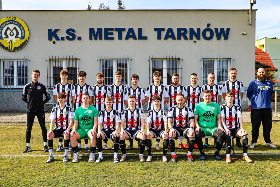 Piłkarze Metalu II Tarnów