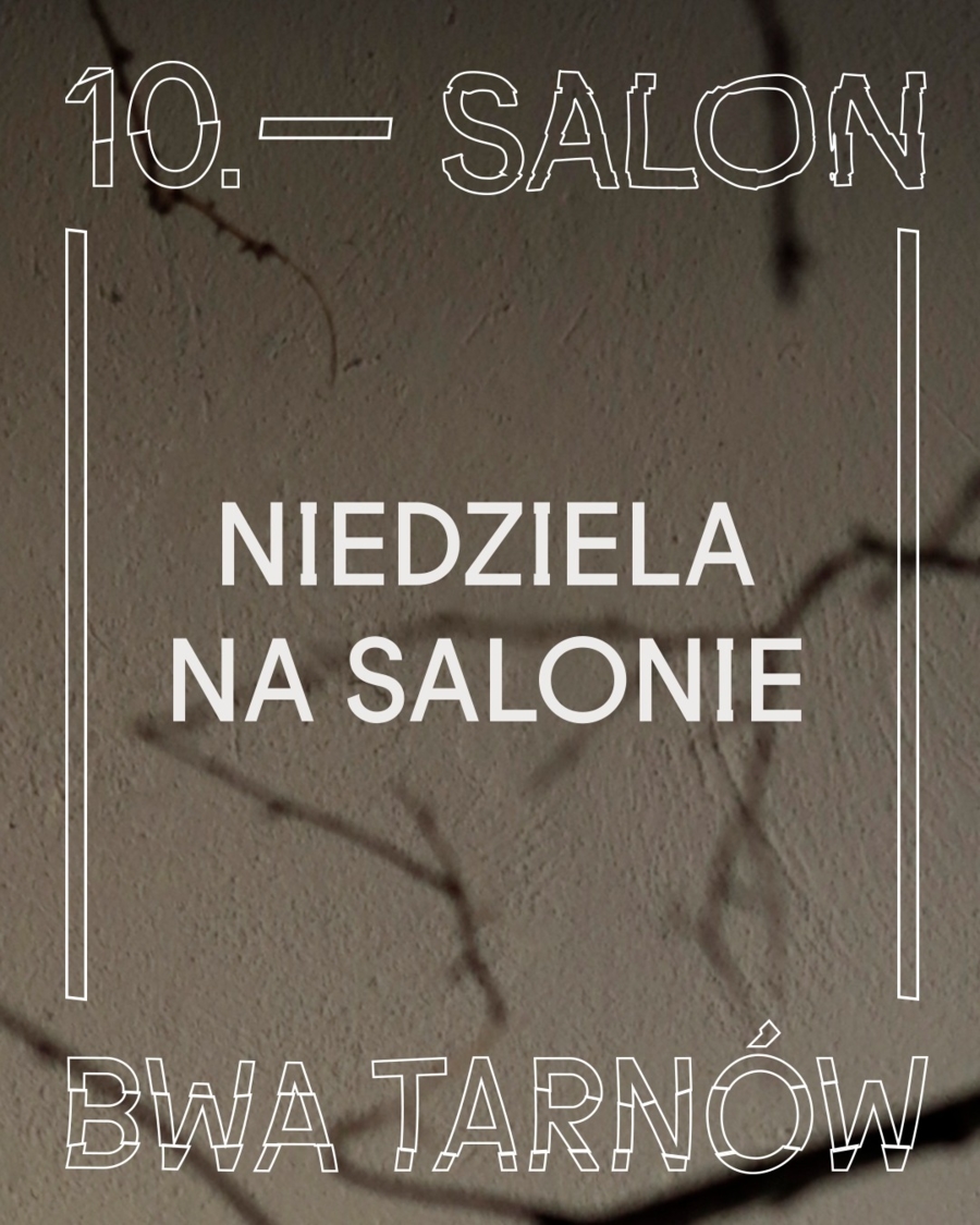 Plakat "Niedzieli na Salonie"