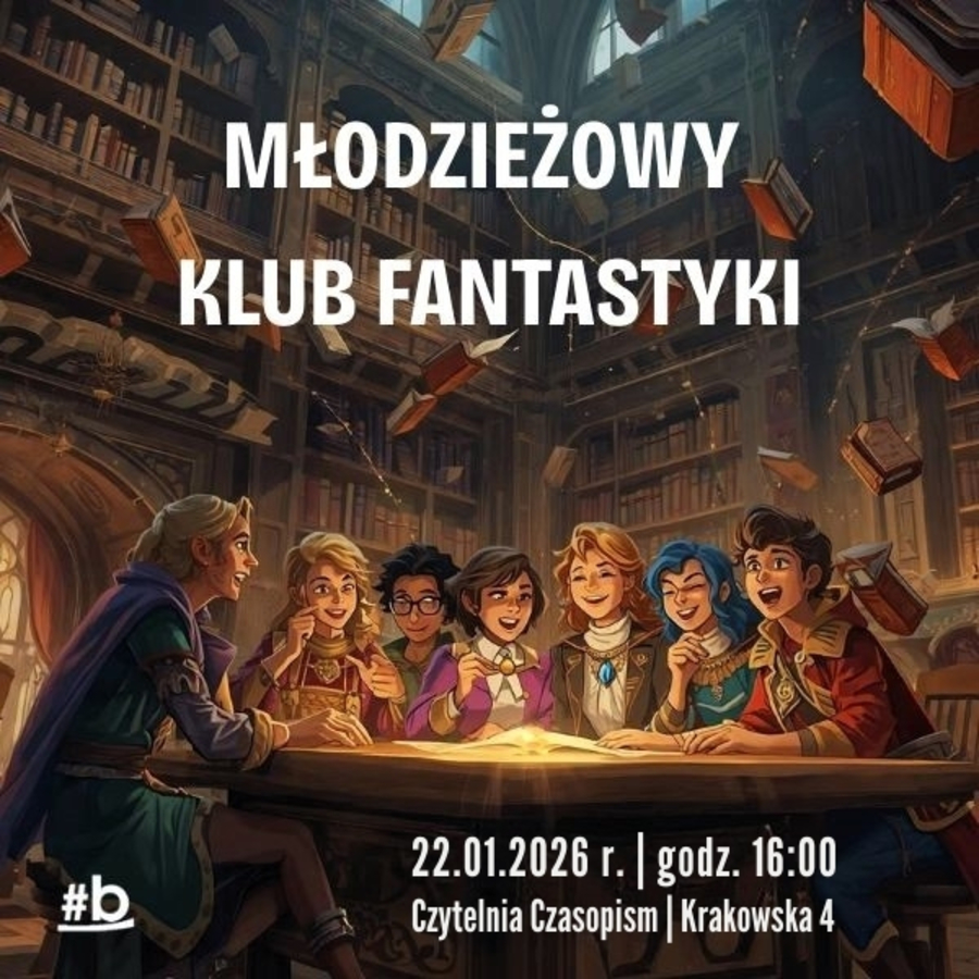Plakat Młodzieżowego Klubu Fantastyki