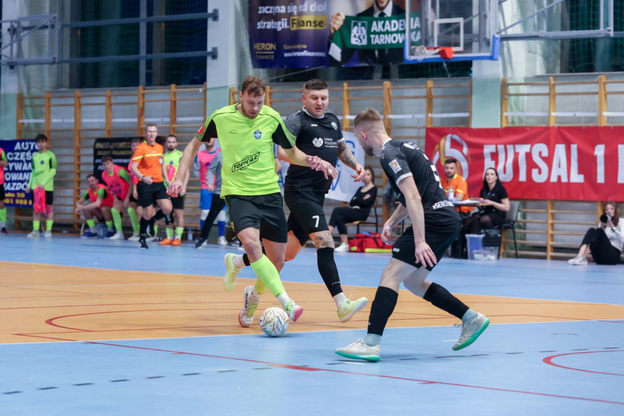 Fragment meczu futsalistów Futsal Club Tarnów