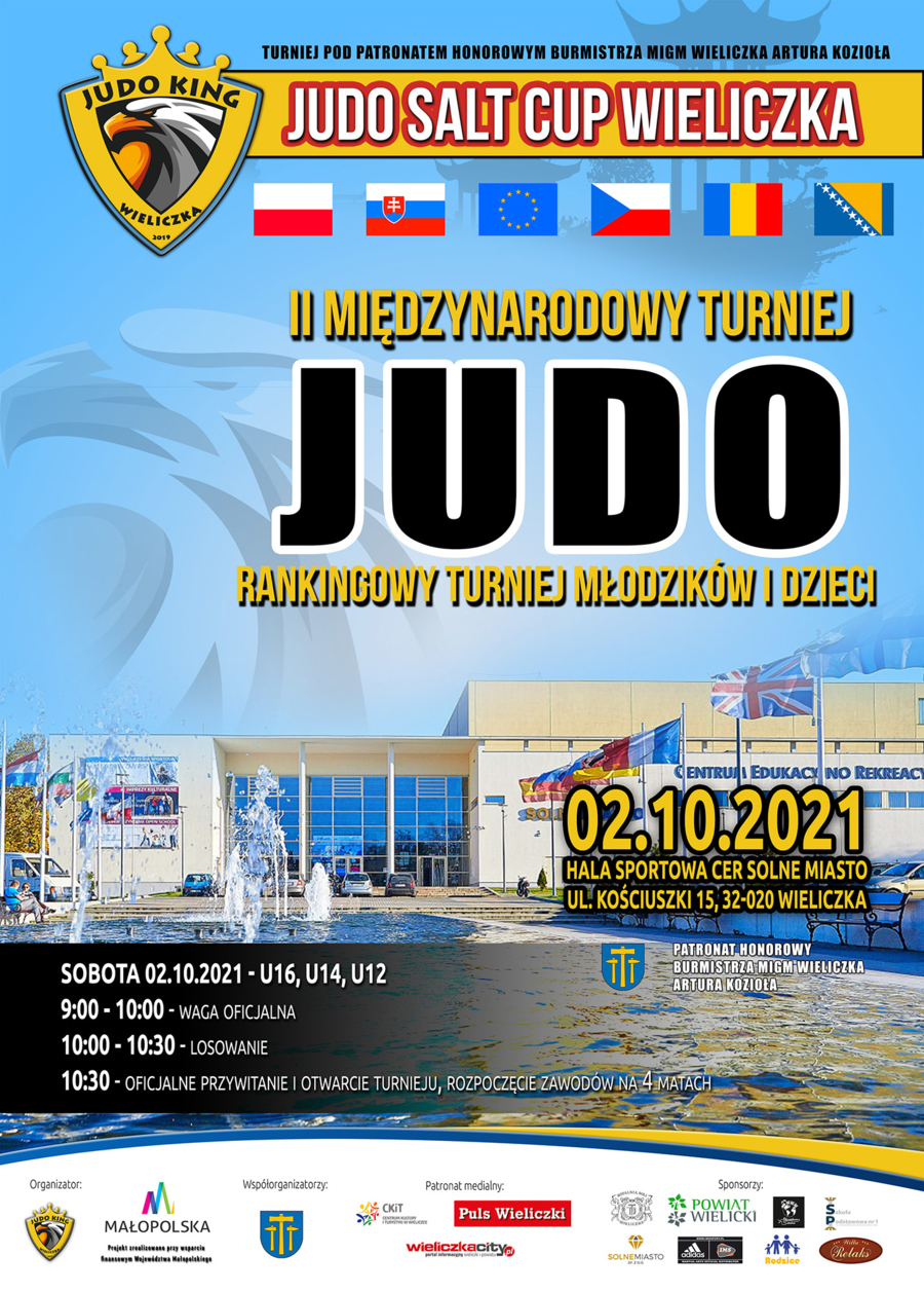 Plakat turnieju w Wieliczce