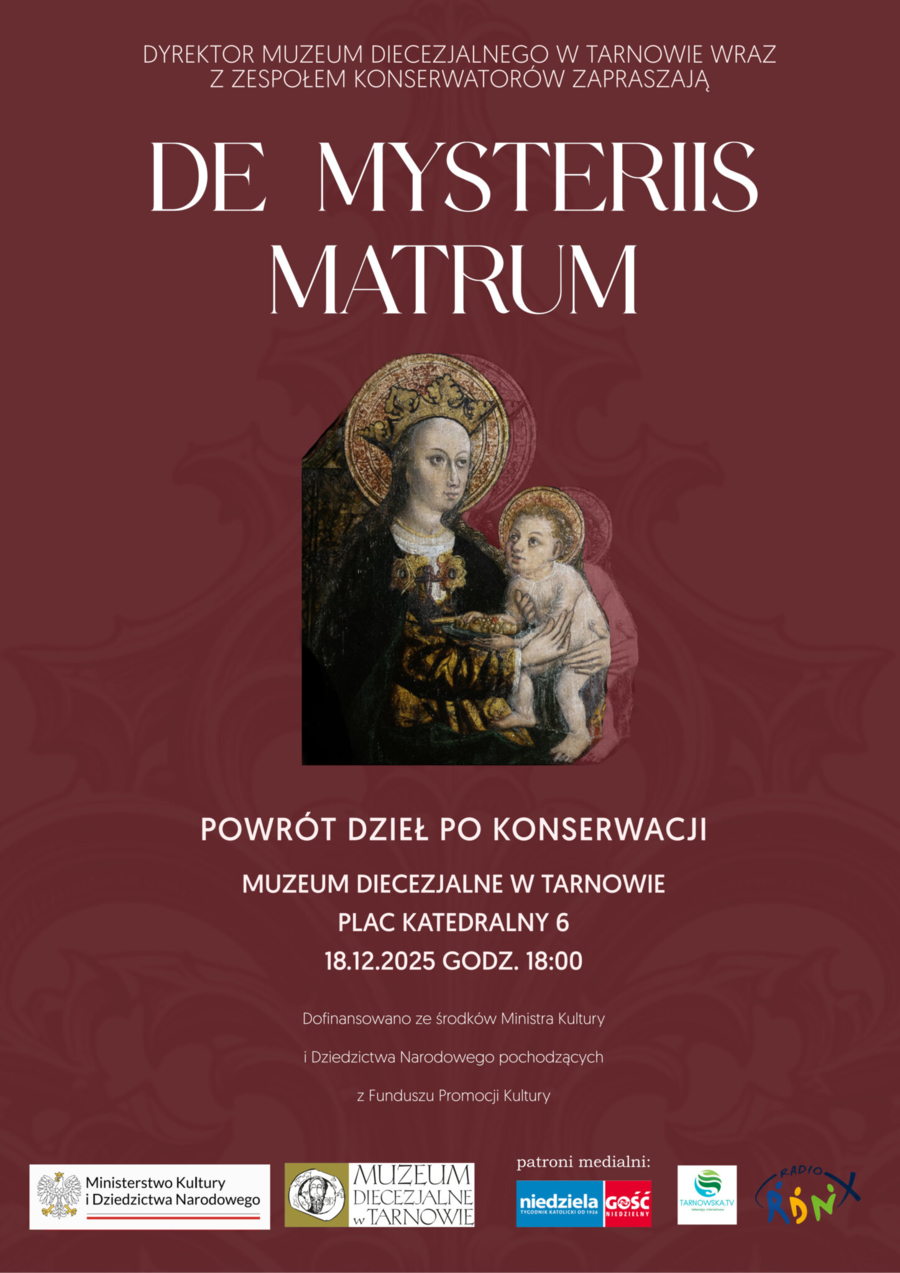 Plakat prezentacji "De mysteriis matrum"