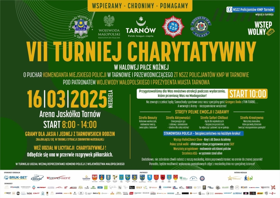 Plakat VII Turnieju Charytatywnego