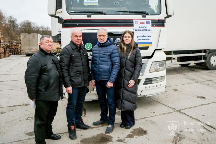 transport humanitarny z Tarnowa dotarł na Ukrainę