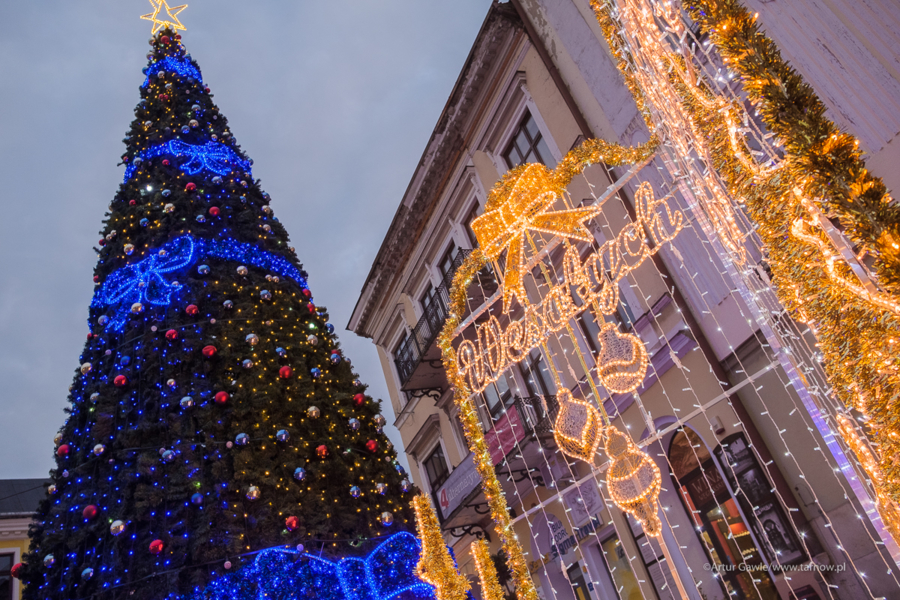 Iluminacje świąteczne rozbłysną w Tarnowie